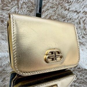 Balenciaga Gold Women's Wallet